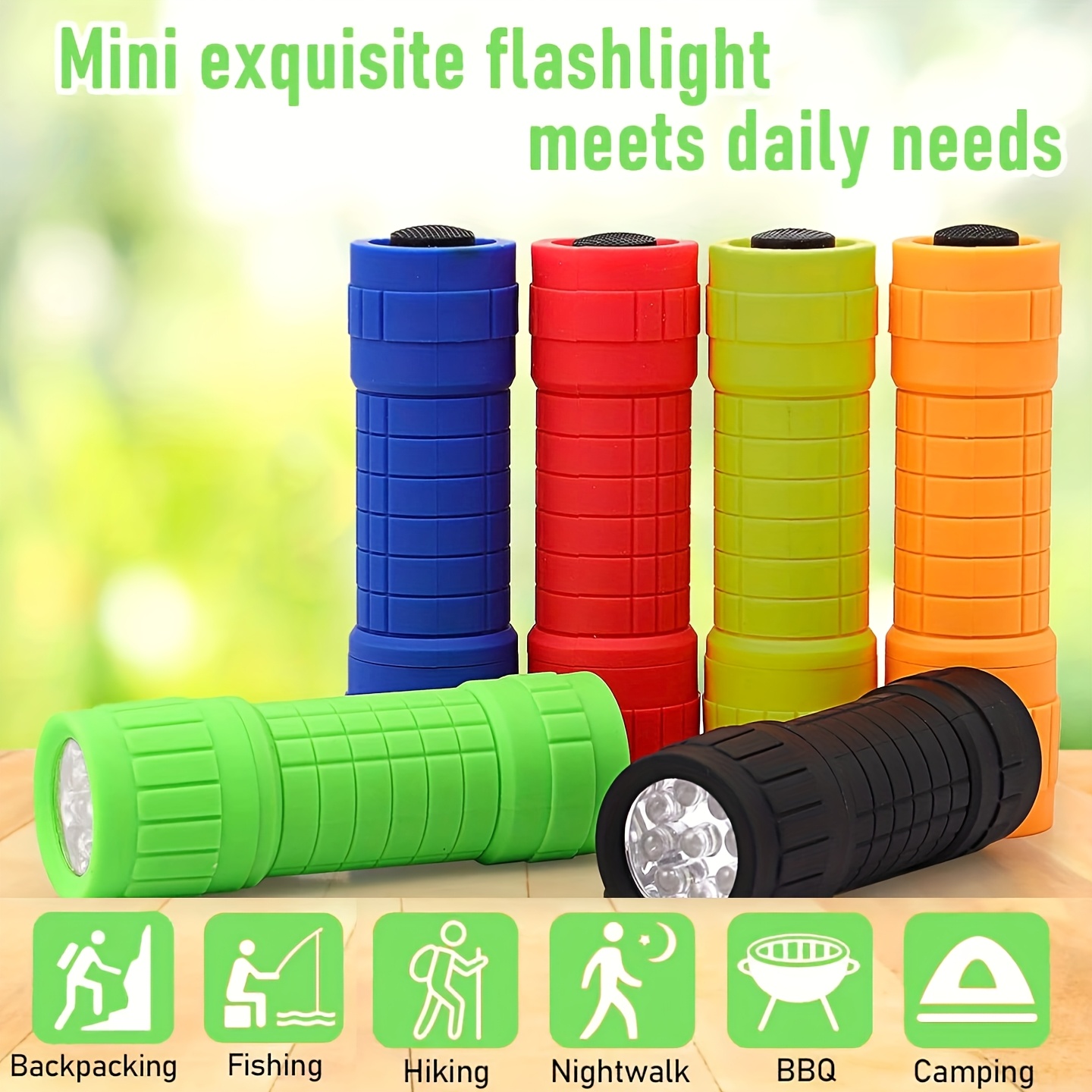 Jewelry Making Torch - ไฟฉายพกพาขนาดเล็ก 9 XPE หลอดไฟให้แสงสว่างที่แข็งแกร่งโดยใช้แบตเตอรี่ 3 *