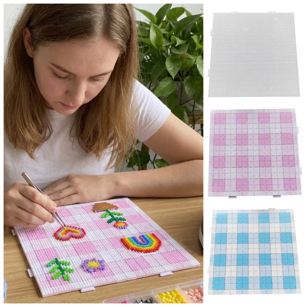 Jewelry Making Board - แผ่นรองเม็ดฟิวส์ขนาด 78x78 พิน สำหรับเม็ดขนาด 2.6 มม.
