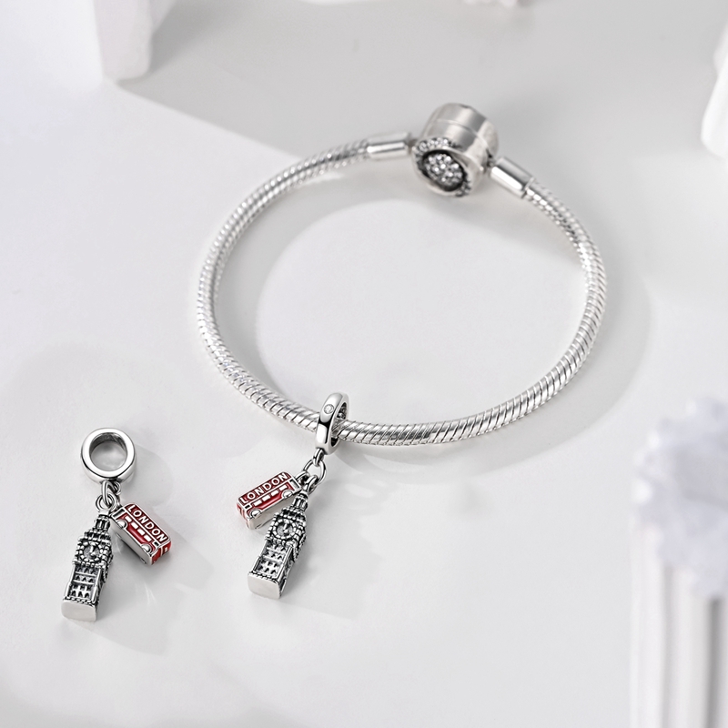 จี้บิ๊กเบ็นลอนดอนสำหรับสร้อยข้ - Jewelry Making London บทวิจารณ์และราคา