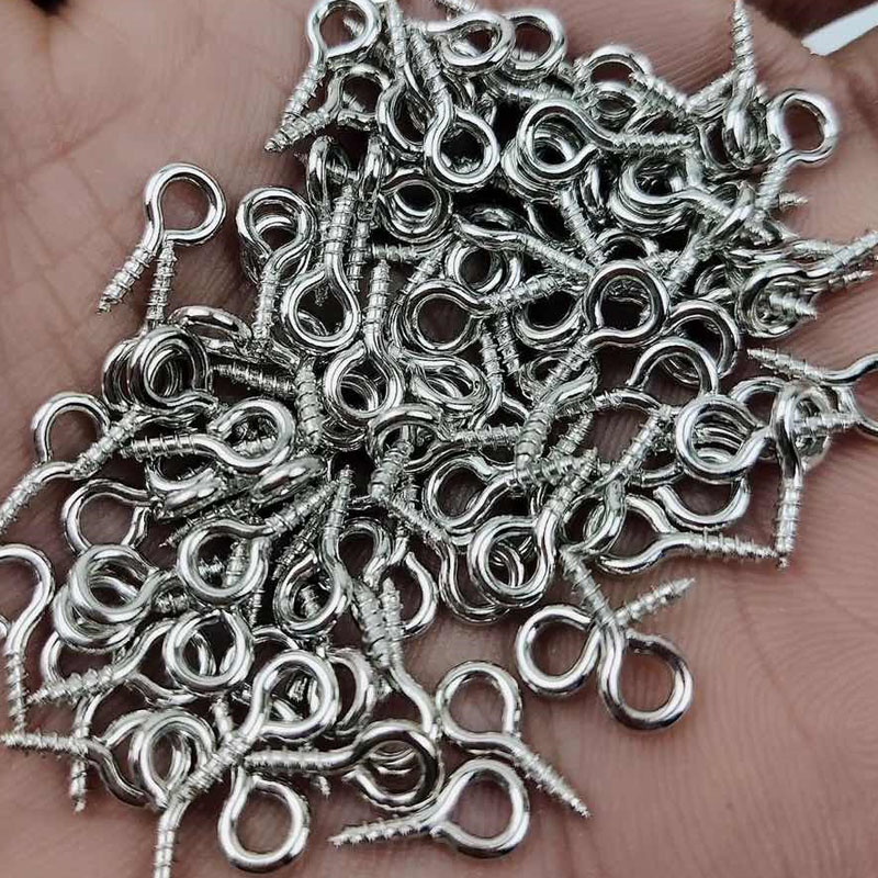 8/10 มม.มินิสกรู Pins โลหะ Eye - Jewelry Making Drill บทวิจารณ์และราคา