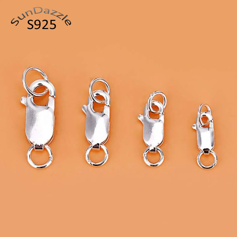 ตัวล็อกแบบก้ามปูเงินแท้ 925 พร - Lobster Clasp Silver บทวิจารณ์และราคา