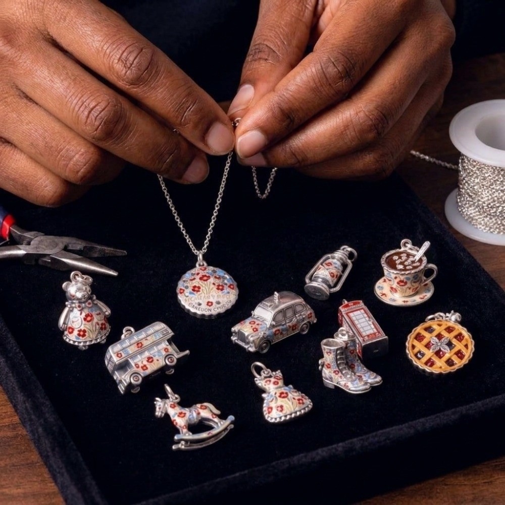 จี้การ์ตูนสแตนเลสสตีลน่ารัก จิ - Jewelry Making London บทวิจารณ์และราคา