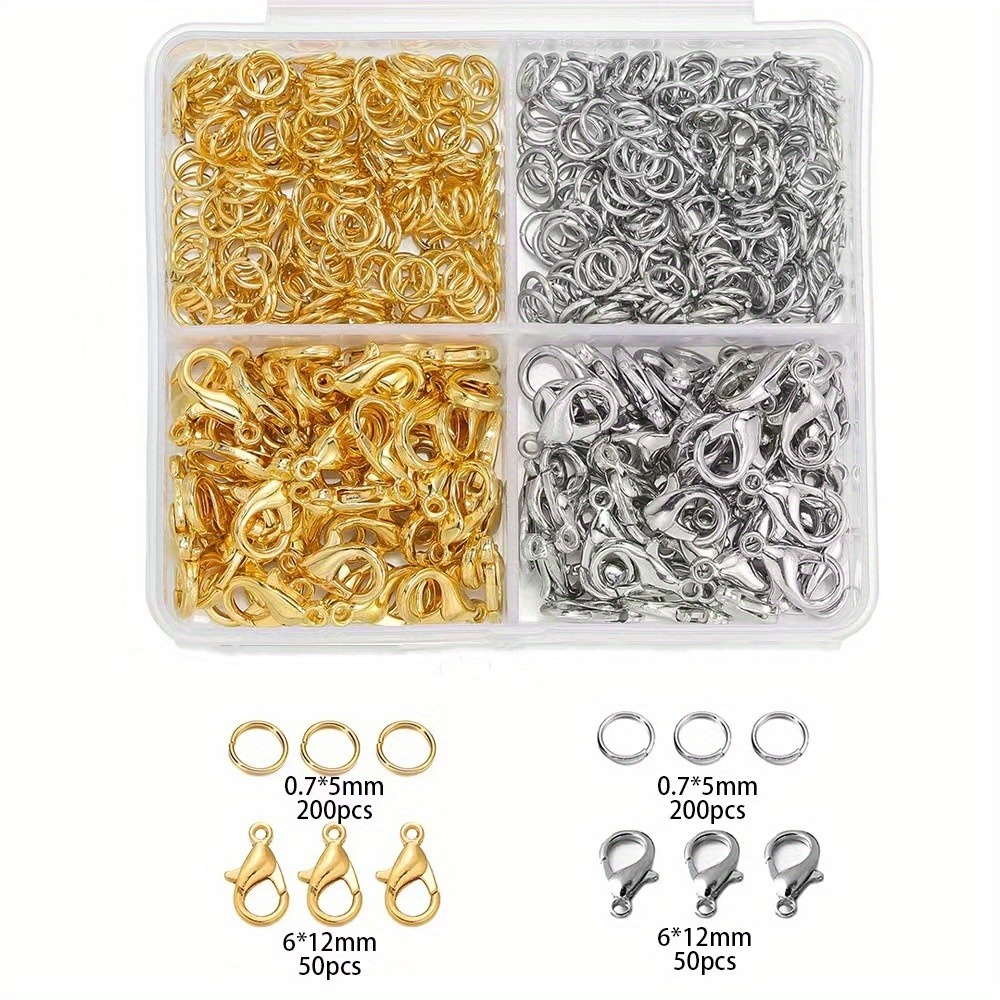 ชุดรวม 350/500 ชิ้น ประกอบด้วย - Lobster Clasp Silver บทวิจารณ์และราคา