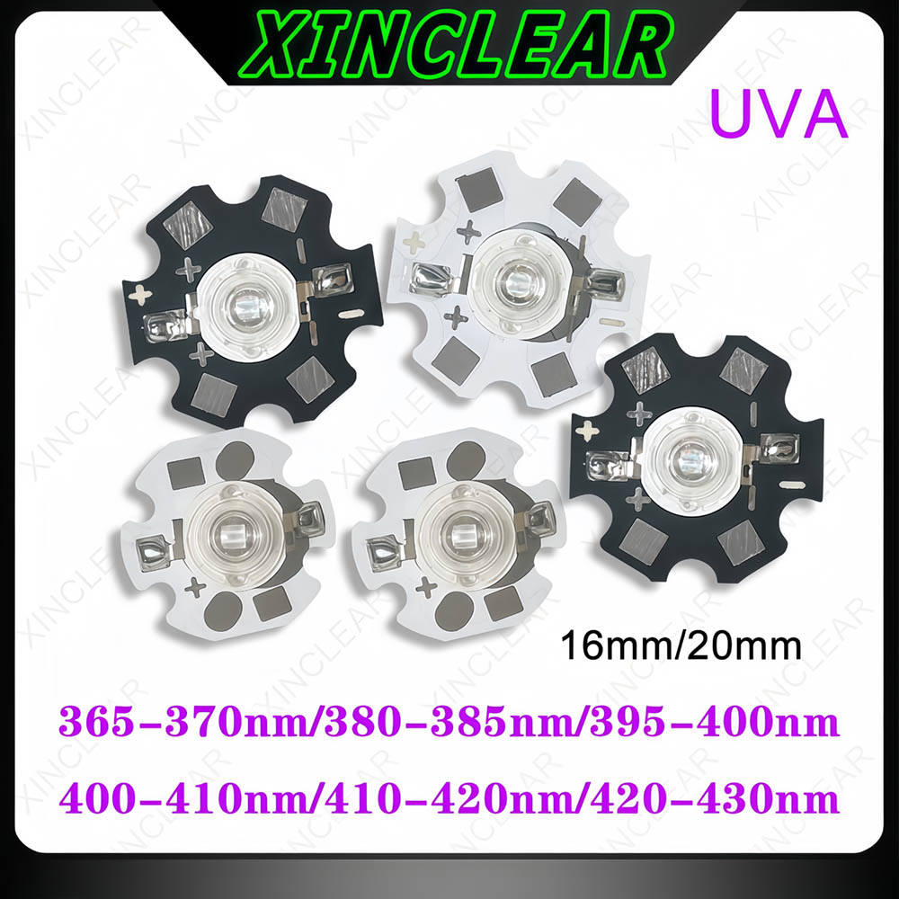 ชิป LED UVA 3W 370nm 380nm 390 - Jewelry Making Board บทวิจารณ์และราคา