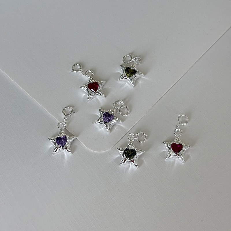 จี้เงิน 925 รูปดาว หัวใจ ประดั - Jewelry Making In La บทวิจารณ์และราคา