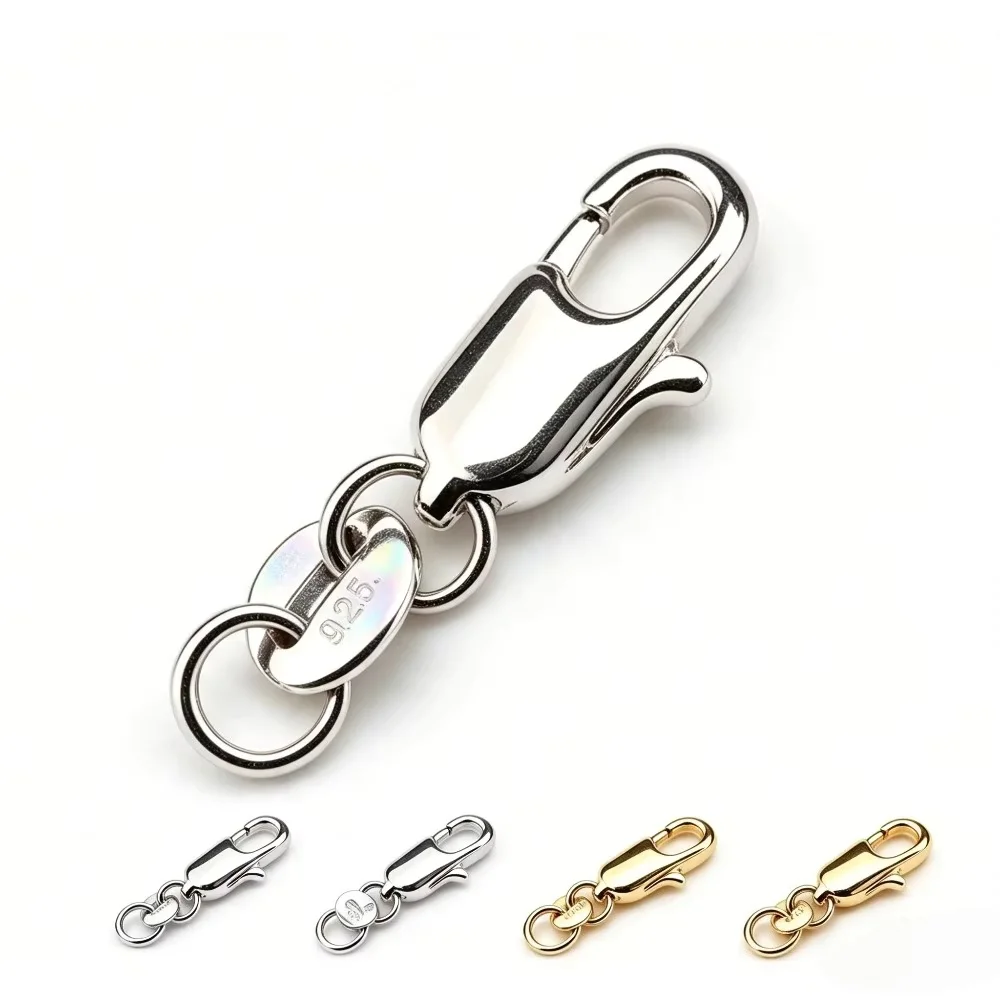 20 ชิ้น ตัวล็อคก้ามปูทองแดงชุบ - Lobster Clasp Silver บทวิจารณ์และราคา