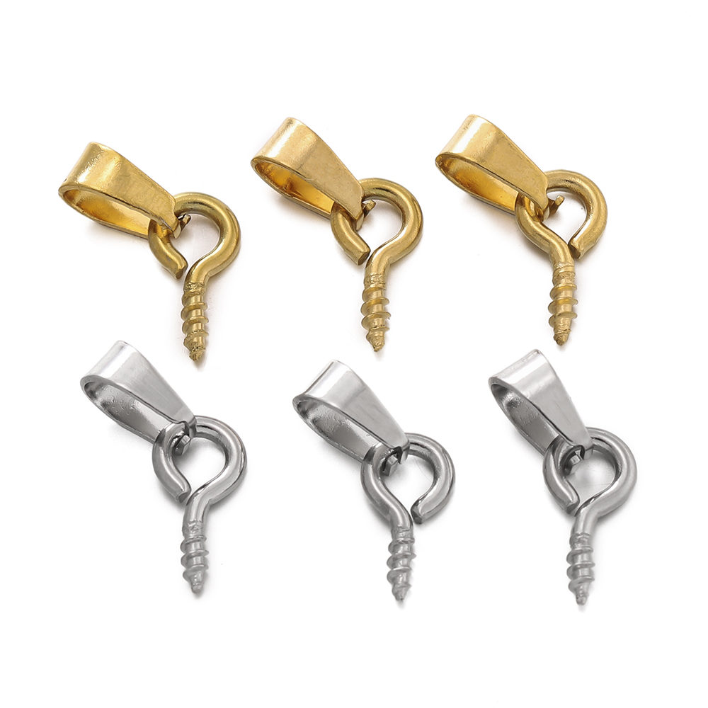 20pcs สแตนเลสสตีลสกรู Eye Pins - Jewelry Making Drill บทวิจารณ์และราคา