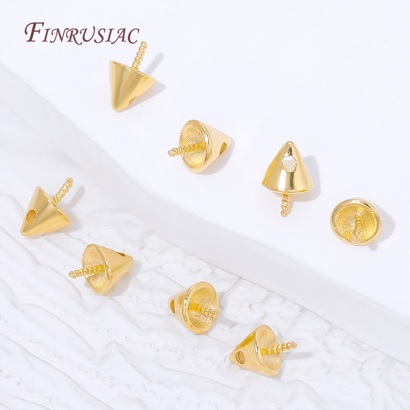 จี้รูปกรวยชุบทอง 18K พร้อมเกลี - Jewelry Making Drill บทวิจารณ์และราคา