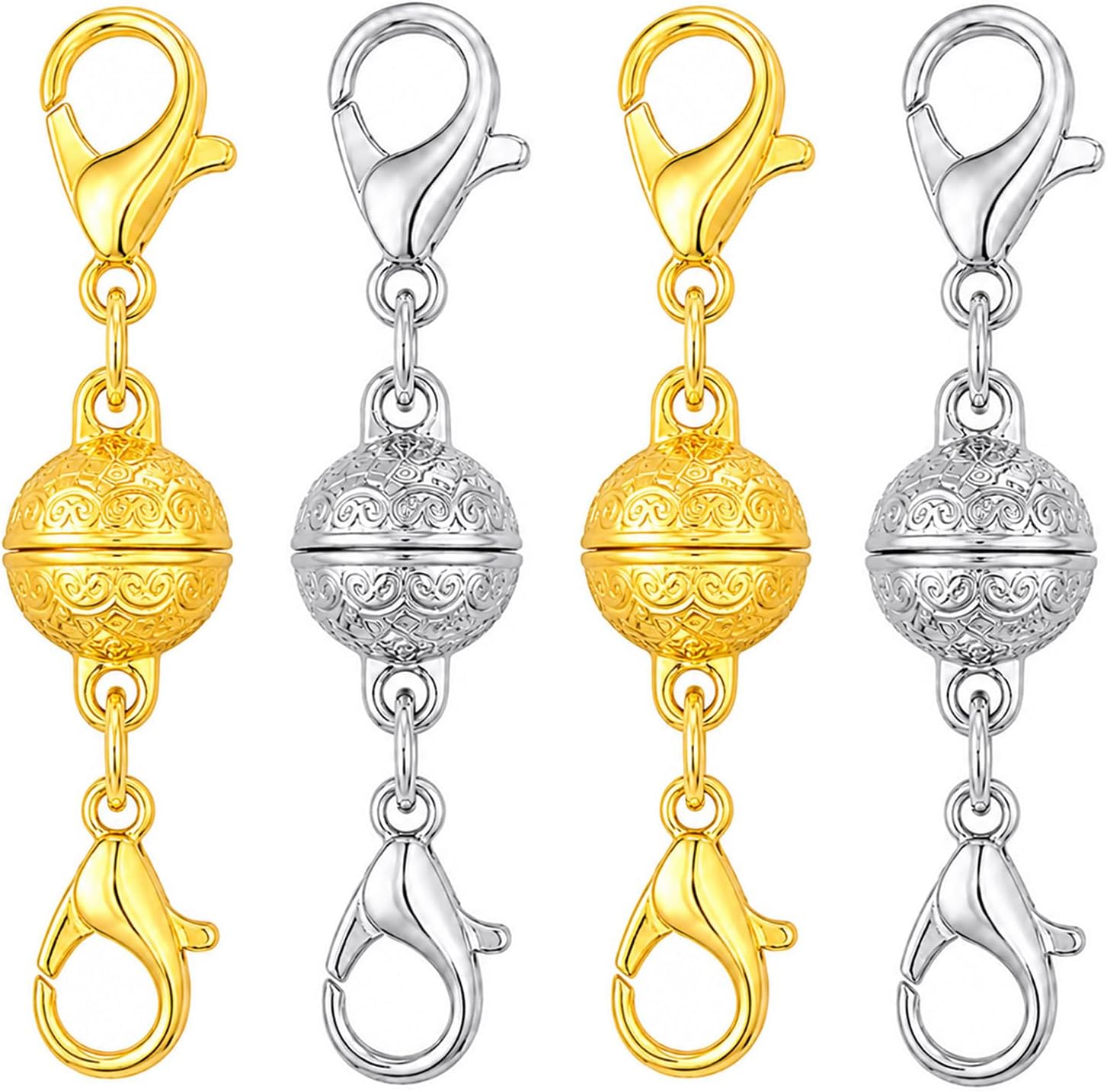 ตัวล็อคสร้อยคอแบบแม่เหล็ก พร้อ - Lobster Clasp Silver บทวิจารณ์และราคา